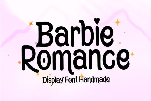 Barbie Romance Display Font for Modern Vintage Web Design