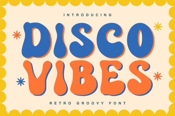 Disco Vibes Font for Bold, Groovy Design