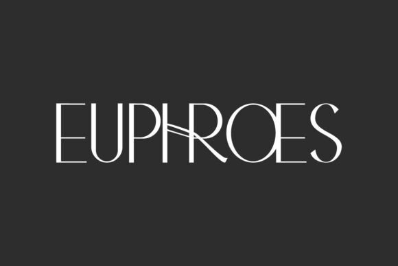 Euphroes Font for Elegant Handmade Creations