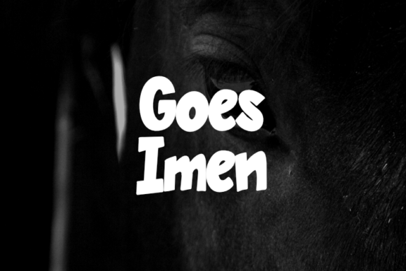 Goes Imen: A Display Font That Elevates Branding Projects