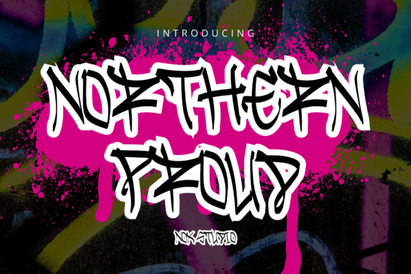 Northern Proud Font for Branding and Display Needs