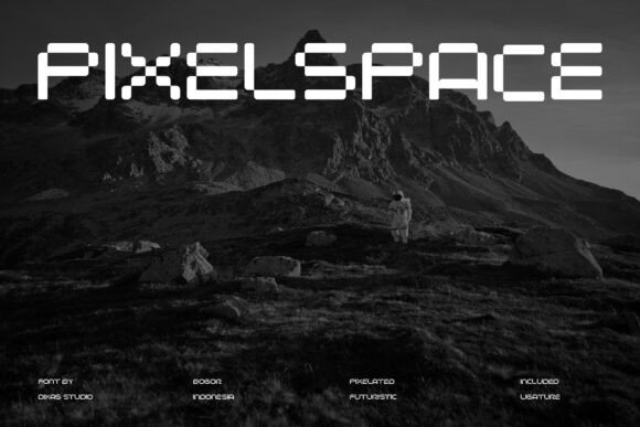 Pixel Space: A Font That Brings Futuristic Charm to Your Craft