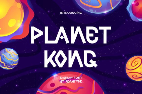 Planet Kong Font for Branding Projects and Creative Designs