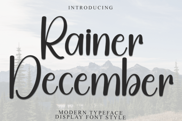 Rainer December: The Font That Brings Holiday Magic to Your Campaigns