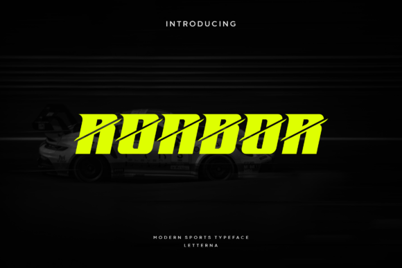 Ronbor: A Display Font for Elegant Editorial Design