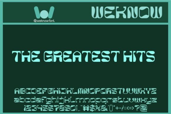 The Greatest Hits Font for Editorial Design