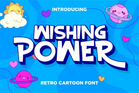 Wishing Power Font for Handmade Creations